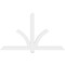 Ekena Millwork Redmond Architectural Grade PVC Gable Bracket, 72"W x 42"H x 2"D x 4"F, 14/12 Pitch GBP072X42X0204RED00 - alternate 5